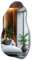 Decormat Miroir 50x100 cm Irrégulier Grand Premium Décoratif Tacheté pour Salle de Bain Vertical Chambre Couloir