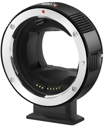 7artisans EF-SE Objektivadapter Autofokus Objektiv Konverter Ring kompatibel für Canon EF/EF-SE Objektiv und Sony E-Mount Kamera