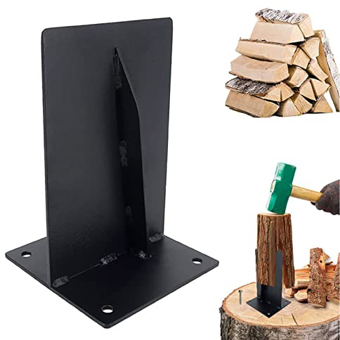 Fendage manuel du bois, fendeur de bois robuste avec lame de hache, sûr à utiliser, fendeur de bois de chauffage pour foyer, cheminée