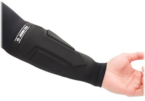 Elastic ArmGuard Lightweight Forearm Sleeve Protector with Adjustable Touch Fastener for Archery Shooting Protective