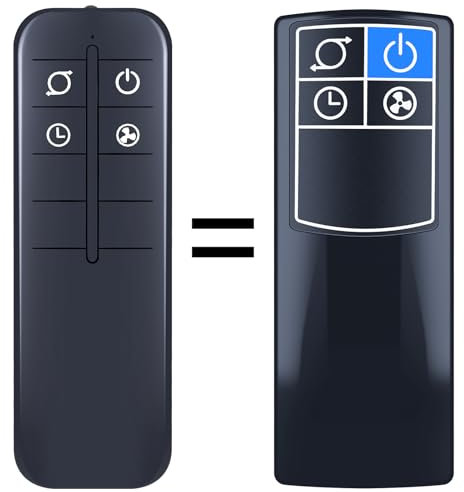 New Replacement Remote Control Compatible with Lasko 4 Quiet Speeds Oscillating Tower Fan
