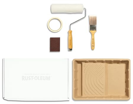 Rust-Oleum Ready to Roll - Eco Paint Kit (Large) - Guardian Wall Paint 2.5L Elegant Whites