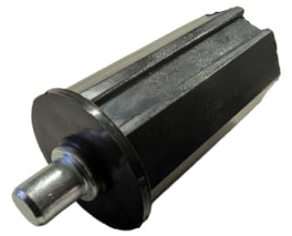 IdeaGenesis - Contre-fiche de volet avec chevron métallique - Capsule de volet roulant pour axe 40mm - Pièces de rechange pour volet (avec chevron métallique, axe 40mm)