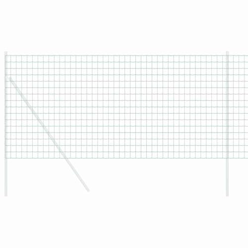 vidaXL Eurozaun 0,6 x 25 m PVC-beschichtetes Eisen Grün | Für draußen gemacht, Aus PVC-beschichtetem Eisen, Modernes Aussehen für deinen Garten