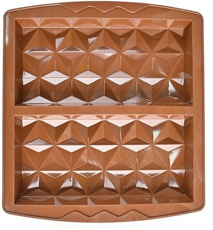 Non-Stick Chocolate Molds, Food-Grade Silicone Baking Moulds, 7.09x7.72x0.79 inches Candy Butter jelly Maker, Ideal for Kitchen Jelly Making Candy Crafting and Dessert Decoration