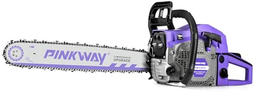 2-cycle 63CC Chainsaw Saw Gas Powered 20 Chain Saws Cordless Petrol Saw Handheld Chainsaw for Cutting Wood Trees Branches,63ACG Upgrade