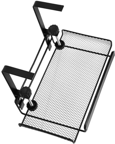 DOITOOL Desk Tray with Spacious Tray and Adjustable Range of 4.5-8.5Cm Supports Heavy Loads for Office Garage and Artist Tables Storage and Cable Management