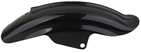 Hinteres Schutzblech kompatibel mit Harley Sportster 1994–2003 – schwarzer Kunststoff-Kotflügel für Bobber Chopper Cafe Rcer