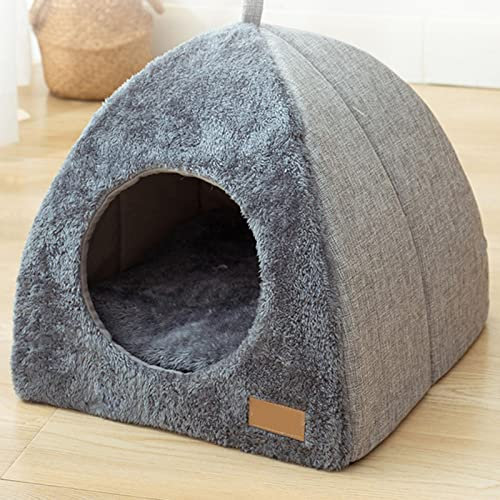 MGICHOOM Nid De Chat Intérieur, Maison De Chat, Tente De Lit De Chaton, Grotte pour Chien De Compagnie, Igloo pour Chats/Petits Chiens
