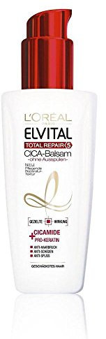 L'Oréal Paris Elvital Total Repair 5 CICA-Balsam - Ohne Ausspülen, 6er Pack (6 x 0.1 l)