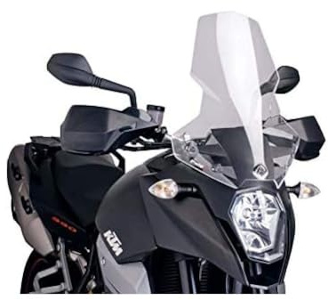 Puig 6495N Touring Windscreen improved wind protection, Black
