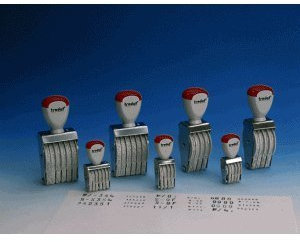 Wedo Stempel Zahlen 9mm 6-stellig