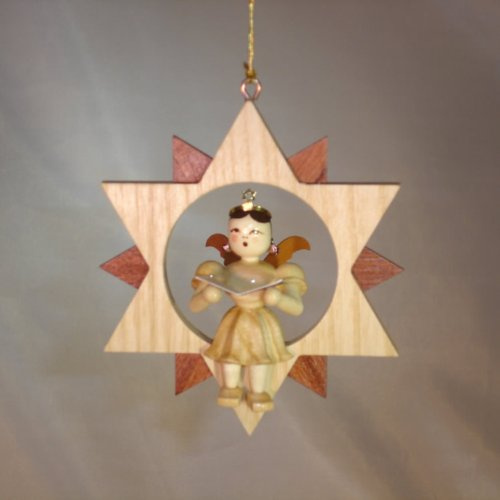 Blank Engel im Stern Sänger