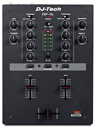 DJ-TECH DIF 1S scratch dj mixer a 2 canali
