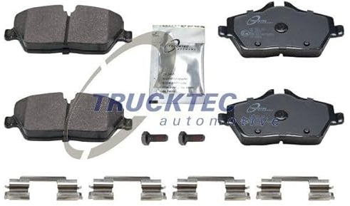 Trucktec Automotive 08.34.120 Bremsbelagsatz, Scheibenbremse