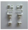 Roca Victoria AI0002900R - Set di cerniere per sedile WC, in resina acetalica