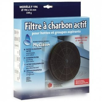 FAC 529 FILTRE À CHARBON F196 (Ø196MMX32MM) pour hotte ARISTON - C00090827
