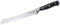 FMprofessional Brotmesser BBQ, Messer mit Klinge aus Edelstahl und Wellenschliff, hochwertiges Küchenmesser mit hoher Schnitthaltigkeit und Schärfe (Farbe: Schwarz/Silber) Menge: 1 Stück