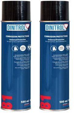 REJEL DINITROL 81 CLEAR WAX 500ml Aerosol x 2