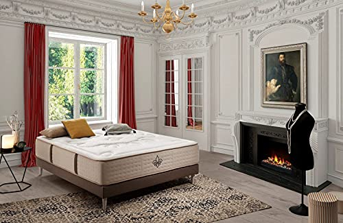 Simpur Relax Pure State Matratze 200 x 200 cm, Memory-Schaum, Viskoelastisch, 11 Komfortzonen, 30 cm Höhe