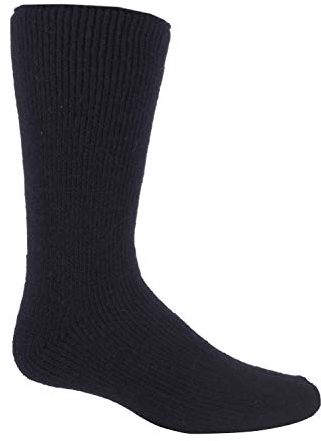HEAT HOLDERS - Herren 2.7 Tog Thermo Winter Warm Wollsocken (39/45, Black (S.Wool))