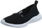 PUMA Adelina, Zapatillas Mujer, Negro Plateado, 37 EU
