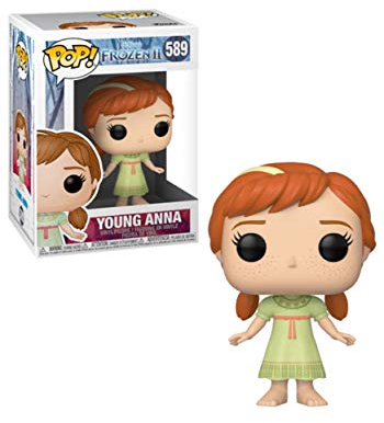 Funko Pop! Disney: Frozen 2 - Young Anna - die Eiskönigin - Vinyl-Sammelfigur - Geschenkidee - Offizielle Handelswaren - Spielzeug Für Kinder und Erwachsene - Movies Fans - Modellfigur Für Sammler