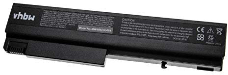 vhbw Batería Compatible con HP CompaQ NX6115, NX6110/CT, NX6105, NX5100, NX6100, NC6400, NX6110 Notebook (5200 mAh, 10,8 V, Li-Ion)