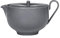 blomus -RO- Teekanne, eleganter Grauton, bruch- und kratzfest, spülmaschinengeeignet, 1100ml, Farbe Sharkskin (64013)