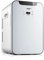 Electric Heater 25L Mini Fridge with Digital Display Cooling and Warming Function Portable Car Refrigerator for Travel Outdoor & Home Use (Cyan/champagne Gold)