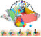 Baby Einstein, Patch’S 5-in-1 Colour Playspace Activity Play Gym & Ball Pit, 5 Take-along Toys, 20 min Sounds and Music, Ages Newborn +