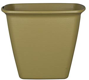 ANBOX Pots De Fleurs, Style Européen Poids Léger Résine Jardin Respirant Paniers De Jardinières pour Herb Cactus Plantes Aériennes Pot De Fleur (Couleur : Jaune, Taille : 20 L)