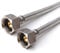 Xcel Home Flexibler BSP-Anschluss (3/4 Zoll x 3/4 Zoll), Größe: 500 mm, 1 Rohr, geflochtener Schlauch, flexibler Ersatz, Badezimmer, Küche, Boiler, Klempner, Flexschlauch