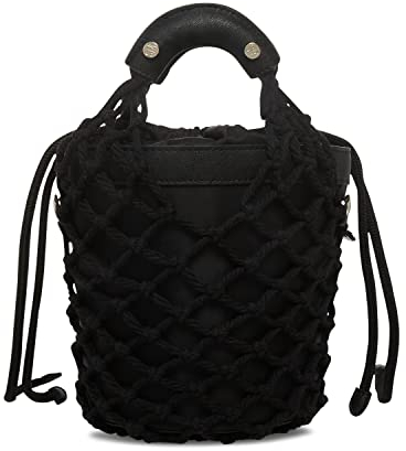 Steve Madden Herren Cricket Bucket Bag, Schwarz