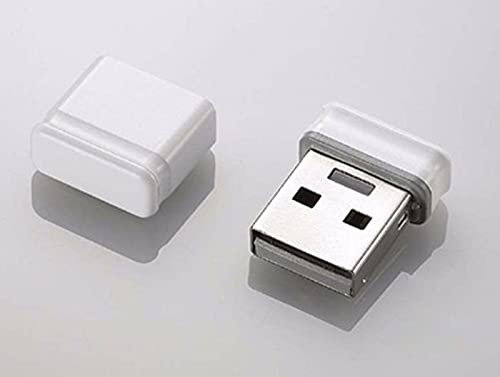 Mini USB 2.0 Flash Drive Memory Stick Fold Storage USB (White) (32GB)