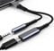 phoie Adaptateur USB C Jack de Casque 3,5mm, 2 en 1 Adaptateur Audio Jack et Chargeur USB C, Compatible avec Samsung Galaxy S23/S22/A53/Ultra, Huawei P40, Pixel 7/7 Pro/6, Pad Pro 2021(Gray)