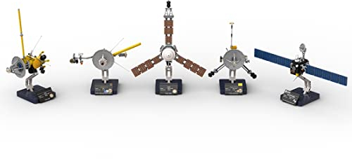 ADIY 1/12 NASA Juno Rosetta Pioneer X-XI Voyager 1-2 Cassini Huygens Baukasten, Space NASA Series Building Blocks Set, Kompatibel mit Lego NASA (1915PCS)