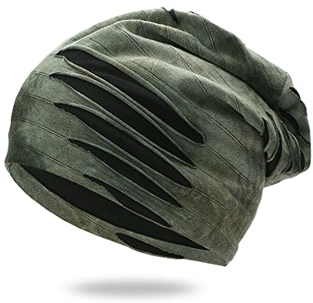 Pcs Hommes Tie Dye Cap Mode Casual Sports de Plein Air Équitation Bonnet Chapeaux Trou Cap (Color : B, Size : 26 * 27cm)