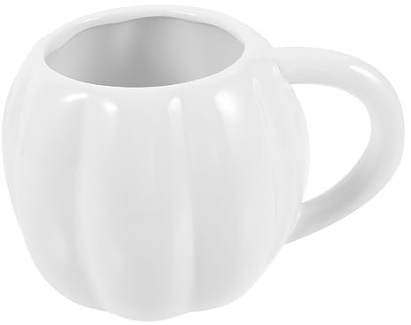 DOITOOL Tasse de Citrouille - Tasse à Café en Céramique en Forme de Citrouille - 500ML