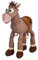 DISNEY STORE Toy Story Peluche Bullseye avec yeux brodés et peluche douce, convient à tous les âges