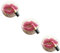 ABOOFAN 3 Stücke Mini Auto Air Vent Clip Mit Strass Lip Design Auto Parfüm Clip Für Auto