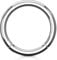 Stachelkleid Titan Clicker Ring Piercing Segmentring Silber Helix, Tragus, Ohr, Nasenring, Septum 6, 8, 10mm 1,2 mm, 7 mm