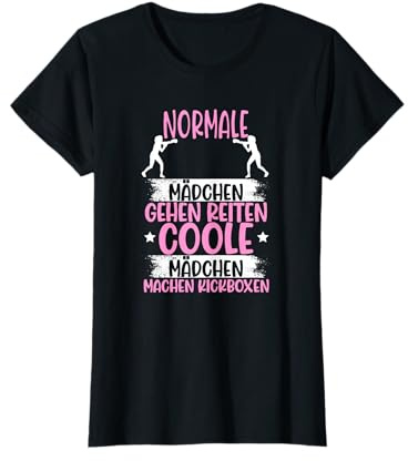 Kickboxen Damen Kampfsport Training Mädchen Kickboxen T-Shirt