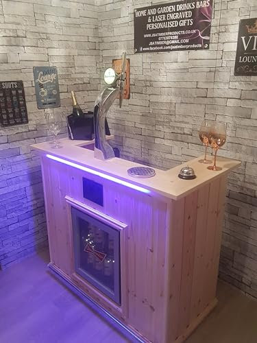 Monaco Front Fridge Space Home Bar, Garden Bar, Summerhouse Bar