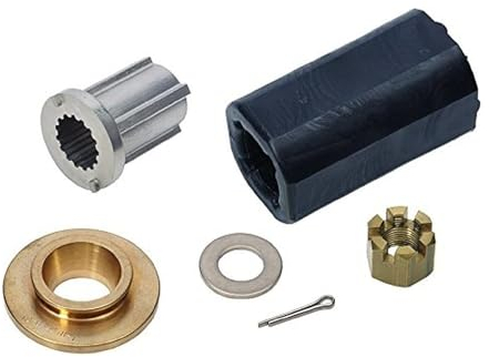 MARKGOO 835274Q1 Flo-Torq II Naben-Kit für Yamaha 4-Takt Außenborder 75 90 100 115 150 175 200 220 225 250 300 PS 15 Spline Tooth VMAX SHO Stern Drives 835274K1