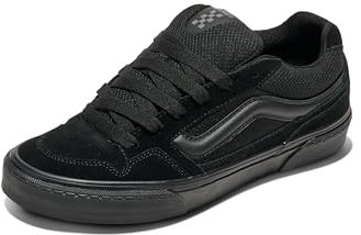 Vans Caldrone Herren Sneaker, Wildleder Mesh Schwarz Schwarz, 47 EU