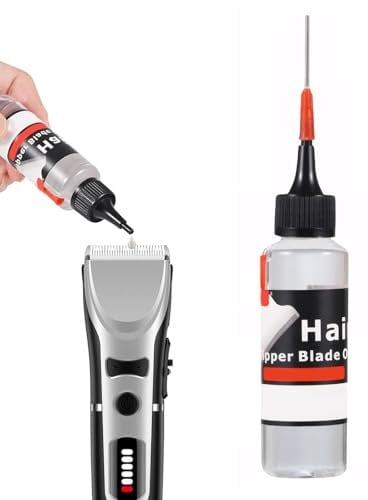 Haarschneidemaschine Öl,Feinmechanik Öl,Öl für Haarschneidemaschine,60 ml Scherkopf Öl Für Rasierer,Rostschutz-Haarschneideöl-Schmiermittel,Geruchloses Reibungsminderndes Trimmeröl