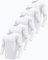 Boyzn 5 Pack White Long Sleeve Shirt Men, Moisture Wicking Dry Fit Tshirts Shirts for Men, Quick Dry Workout Running Gym T-Shirts, UV Sun Protection Outdoor Active Athletic Crew Tops White-5P02-M