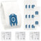 Gachiwar 12 Pack Original-Equivalent Hoover Bags for Miele Complete C2, C3 Cat & Dog, Classic C1, S8, S5, S2 GN Type Vacuum Cleaners & Canister Vacuum Cleaners, 5-Layer HEPA Dust Bags 99.9% Filtration