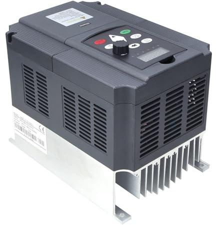 Fdit Variateur de Fréquence 11 KW 380 VAC Triphasé, Contrôle Vectoriel V/F, 0-600 Hz, 150x220x172 mm, pour Automatisation Industrielle